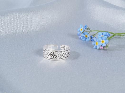 Indischer Zehenring "Jasum"